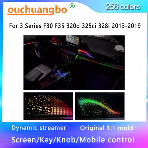 Ouchuangbo Led Backlight For 3 Series F30 F32 F33 F35 320d 325ci 328i 2013-2019 4 Series Atmosphere 