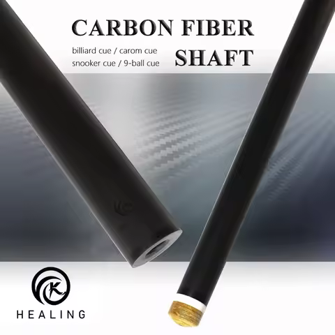 Customized 100% Carbon Fiber Shaft Only For Billiards Cue Protaper Conical S M H Tip Front of Pool C