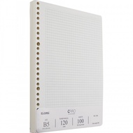 Caro KLONG B5 120/76 notebook insert - 100 sheets (200 pages); MS: 546