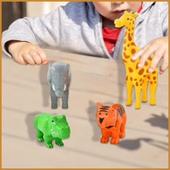 Animal Toys for Kids 5-7 Magnetic Animal Building Blocks Little Animals Figures Toddler Sorting Toys