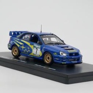 ixo 1:43 Subaru Impreza S9 WRC 2003斯巴魯翼拉力賽車模型