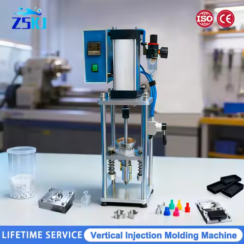Plastic Mini Injection Molding Machine Polymer ABS PVC USB Head Switch Plug Toys Injection Molding f