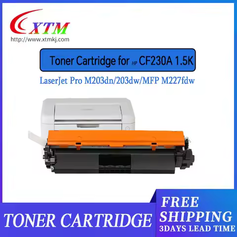 1.6K 30A CF230A for HP Pro MFP M227fdw M203dw M227fdn M203dn M227sdn M203d M227 M203 Printer refill 