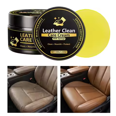 Leather Conditioner 100g Protection Cleaning Stain Remover Restoration Balm Leather Cream for Sofa C