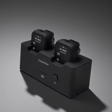 M-VAVE WP-12 Wireless Earphone Monitor System 2.4GHz 1T2R System w/Ultra-Latency 24H Playback 1800mA