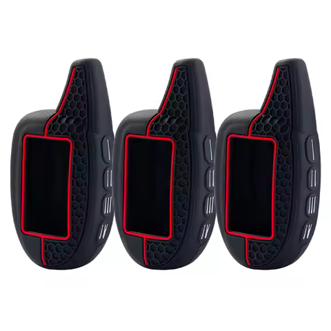 New Silicone Key Cover For Russian M7 M8 M9 For Scher-khan Magicar 7/8/9/10/11/12 101 LCD Two Way Ca