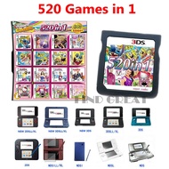 520 Games in 1 Game Cartridge Multicart for Nintendo DS NDS NDSL NDSI 2DS 3DS