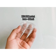 Mini Hong Kong jar (HK jar) - box of 10 jars (1oz - 30ml)