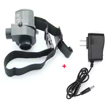 Portable Electric System Blower Air Pump Connection Air Tube Filter Dust Gas Mask Respirator Full Fa