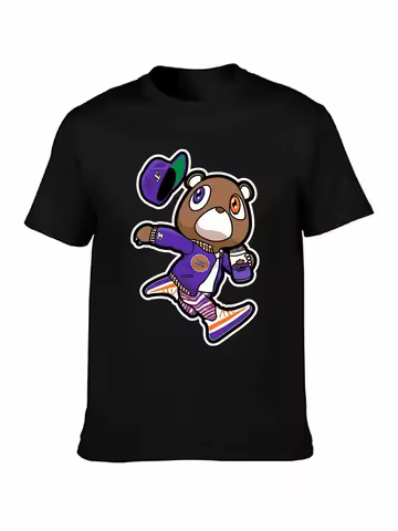 Harstore Kanye Gift West Tshirt for Men Dropout Phoenix Hoodies Suns Gift Vintage Graduation T Shirt