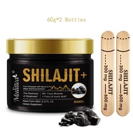 Mulittea Himalayan Shilajit Tea  Shilajit Pure Himalayan Organic 60 Gram Shilajit Resin for Energy S