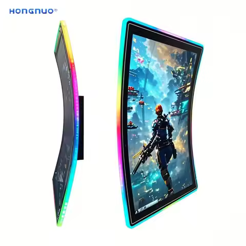 Gaming Display Monitor 23.6 27 32 43 Inch Curved Lcd Screen Monitor for Game Display