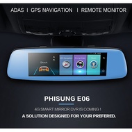 [HCM](  Nguyễn Hòa Camera Ô TÔ ) Camera Hành Trình Ô Tô Dạng kẹp gương PhiSung E06 có Camera Lùi Qua