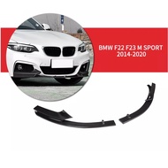 BMW f22 front splitter Lips Skirt Look carbon for BMW 2 Series F22 F23 M Sport 2014-2021