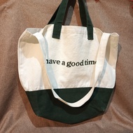 have a good time original - tote bag hagt - tote hagt - have a good time - tas hagt - tas preloved h