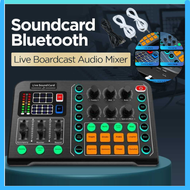 COD Crust Pro Soundcard External Live Boardcast Audio Mixer Bluetooth  M6 / mixer audio mini 4 chann