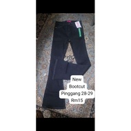seluar jeans bootcut