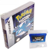 Takara Tomy | English Pokémon 32 Bit Video GBA Game Card Bundle USA Version Ruby Sapphire Emerald Fi