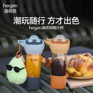 Hegen Hegen Hegen 450ml Accompanying Cup Children Direct Drinking Cup Baby Water Bottle Maternity Ma