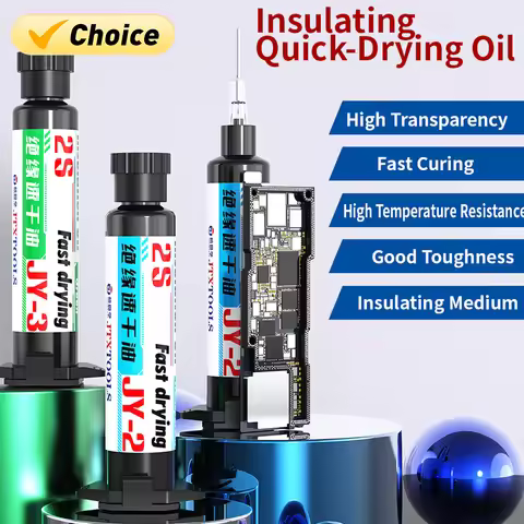 JTX 10CC UV Curing Solder Mask Resistance Green Oil for SmartPhones PCB BGA Circuit Board Protect Pa
