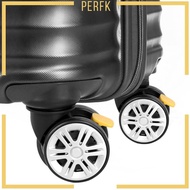 [Perfk] Luggage Suitcase Wheels Replacement Luggage Wheels 1.3 Inch Hole Pitch Omnidirectional Wheels 360 Swivel Wheel