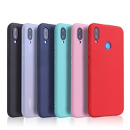 Huawei Y9 Y5 Y6 Y7 Prime 2018 Pro 2019 Candy Color Case Honor 6A 6C 7C 6X 7X 8C 8X Soft-Case