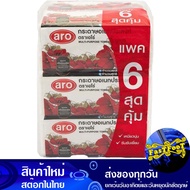 กระดาษอเนกประสงค์ 90 แผ่น (แพ็ค6แพ็ค) เอโร่ Aro Multipurpose Paper กระดาษ เช็ดปาก เช็ดหน้า เช็ดมือ ช