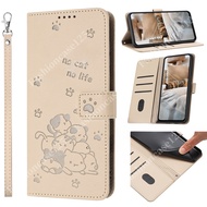 infinix GT 30 Pro Cute Cat Case For Infinix GT 30 Pro GT30 Pro GT30Pro X6873 5G 4G Luxury Leather Ph