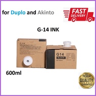 ✼ ◪ ♂ G14 G-14 G 14 ink for Duplo and Akinto duplicator machine