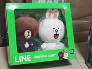 Line Friends Brown & Cony Wedding Dolls 結婚公仔