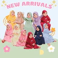 hk3 Baju Muslim Bayi Anak Perempuan Gamis Anak Perempuan Abaya Syari