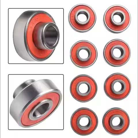 High Speed 608-2rs Long Plate Integrated Bearing Sliding Plate Bearing 608 Bearing Sliding Plate Int