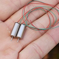 2PCS Micro 614 Coreless Motor DC 3.7V 53000RPM High Speed High Torque 6mm*14mm for Small Toy Model A