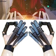 ZENON Halloween Articulated Fingers, Halloween Scarry Fake Fingers 3D Articulated Finger, Skeleton H