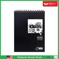 Unicorn A4 Sketch Book 200gsm 30 Sheets Wire-O Binding (USB-911)