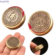 MAOYE Fidget Spinner, Zen Buddha Metal Material Fingertip Spinner, Fingertip Gyro Rotating Device Ha