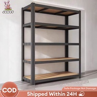 【JC】5/6 Tier Heavy Duty Metal Rack Boltless Rack Shelf Rak Dapur Rak Besi Rak Buku Rak Sebarguna Hom