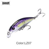 Kingdom Sinking Minnow Lure 45mm 3.6g 60mm 7g Artificial Hard Wobblers Sinking Minnow Swimbaits For 