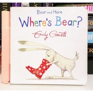 (Pre-Loved) Where's Bear? by Emily Gravett (BB)
