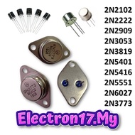 NPN Transistor 2N2102 2N2222 2N2905 2N3053 2N3819 2N5401 2N5416 2N5551 2N6027 2N3773 Electronic Comp