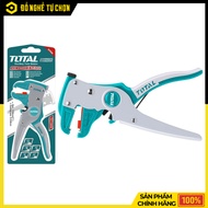 TOTAL THT15606 7” Crow's Beak Wire Stripping Pliers – Stripping Range 0.5–6mm – 65Mn Steel – Genuine