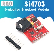 Si4703 RDS FM Radio Tuner Evaluation Breakout Module For Arduino AVR PIC ARM Radio Data Service Filt