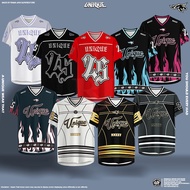 【FREE CUSTOM】UNIQUE NATION 2025 EDITION DESIGN V-NECK JERSEY PLUS SIZE MICROFIBER MATERIAL PRINTED S