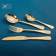 Sr Unibody Tableware for Dining School Canteen Fork Spoon Multifunctional