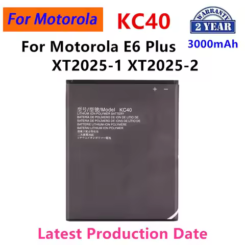Brand New KC40 3000mAh Battery For Motorola Moto E6 Plus XT2025-1 XT2025-2 Mobile phone Batteries