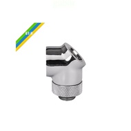 Thermaltake Pacific G1/4 45 Degree Pipe Joint Silver CL-W051-CU00SL-A