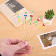 Wooden bamboo ear pick, ear cleaner, ear cleaning tool, cartoon ear pick, bamboo earwax remover MLNG