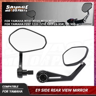 Rearview Mirror For Yamaha MT10 MT09 MT07 FZ-10 FZ-09 XSR 700 900 X-MAX 400 T-MAX 530 560 Motorcycle