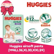 HUGGIES AIRSOFT PANTS M46,L36,XL30,XXL24