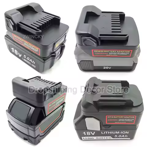 Battery Adapter Converter For Makita/Dewalt/Milwaukee to for Hitachi/Hikoki, For Hitachi/Hikoki to f